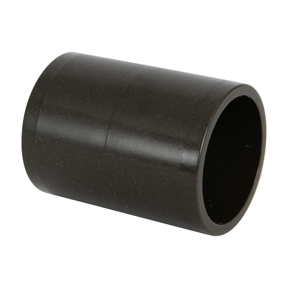 1-1/4" Schedule 40 Bronze PVC Furniture-Grade Socket External Straight Coupling