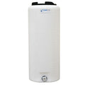 15 Gallon Tamco® Vertical Natural PE Tank with 8" Lid & 3/4" Fitting - 13" Dia. x 31" Hgt.