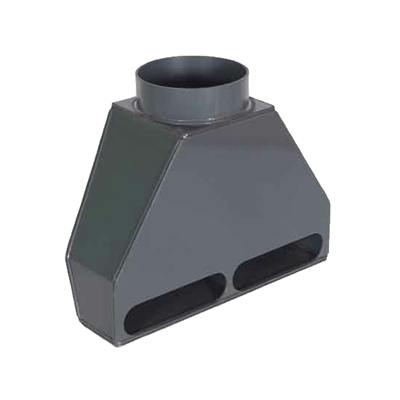 36" Wide PVC Rear Fume Exhaust Hood