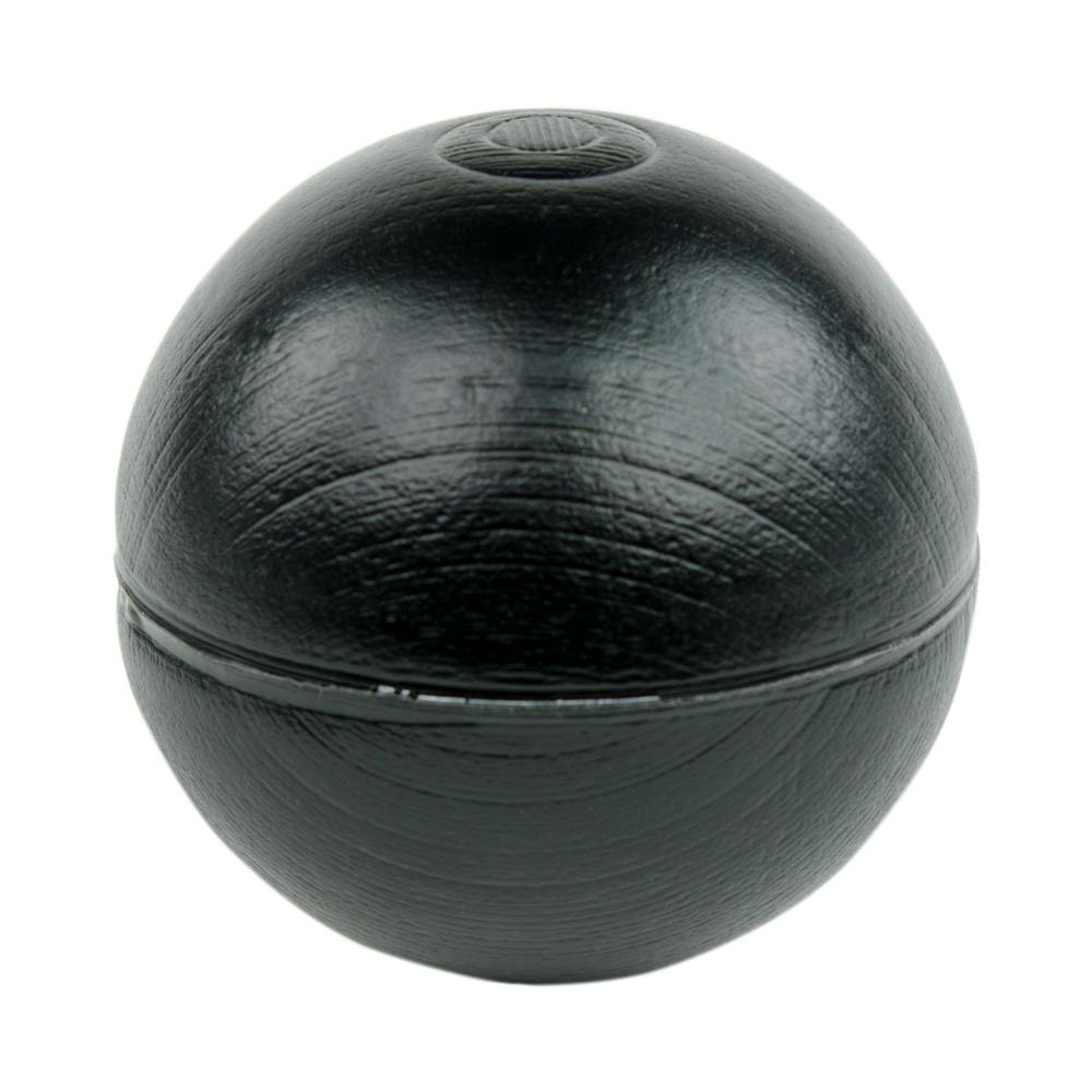 4" (100mm) Dia. Black HDPE Hollow Floating Spheres - Case of 100