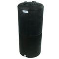 40 Gallon Tamco® Vertical Black PE Tank with 8" Lid & 3/4" Fitting - 19" Dia. x 41" Hgt.