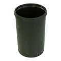 10 Gallon Black LLDPE Cylindrical Tamco® Heavy-Wall Graduated Tank with External Flange - 13" Dia. x 21" Hgt. (Cover Sold Separately)
