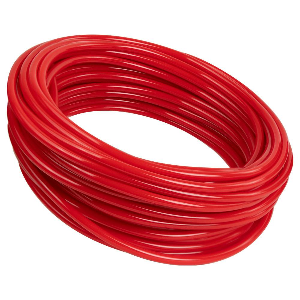 3/8" ID x 1/2" OD x 1/16" Wall Red PVC Tubing
