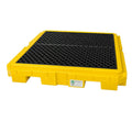 Ultratech Ultra-Spill Pallet Plus® 4-Drum Model 62" L x 62" W x 8.75" Hgt.