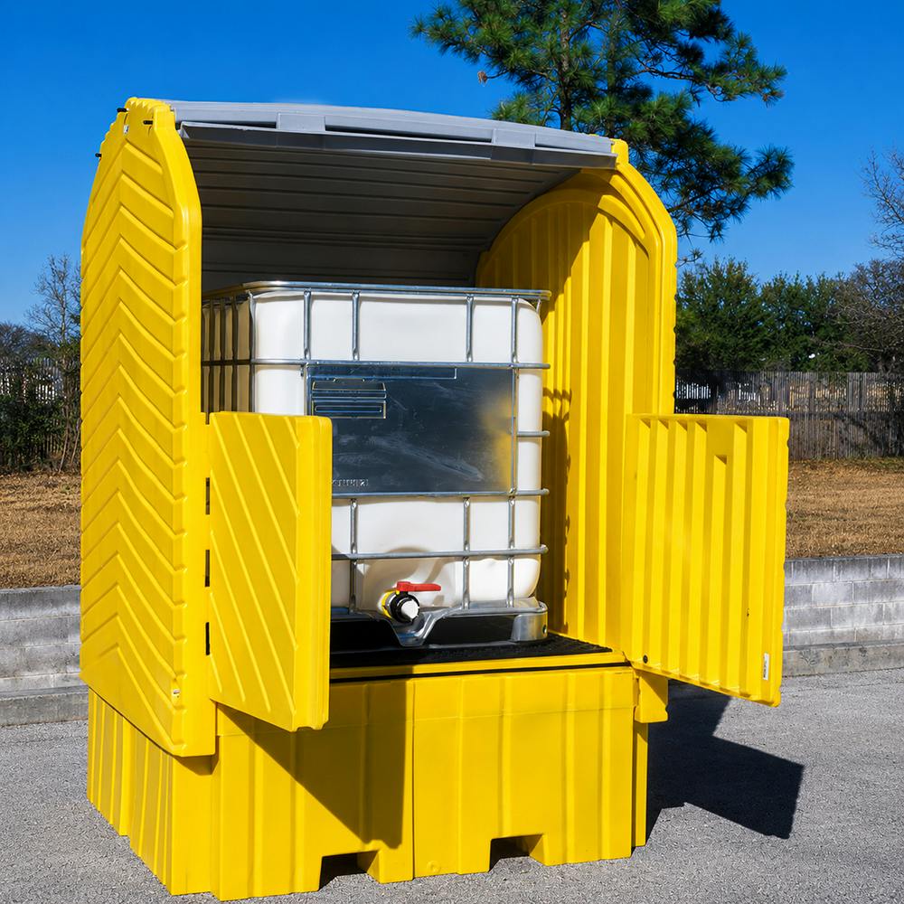 UltraTech Ultra-IBC Hard Top® without Drain 64.5" L x 62" W x 96" Hgt.