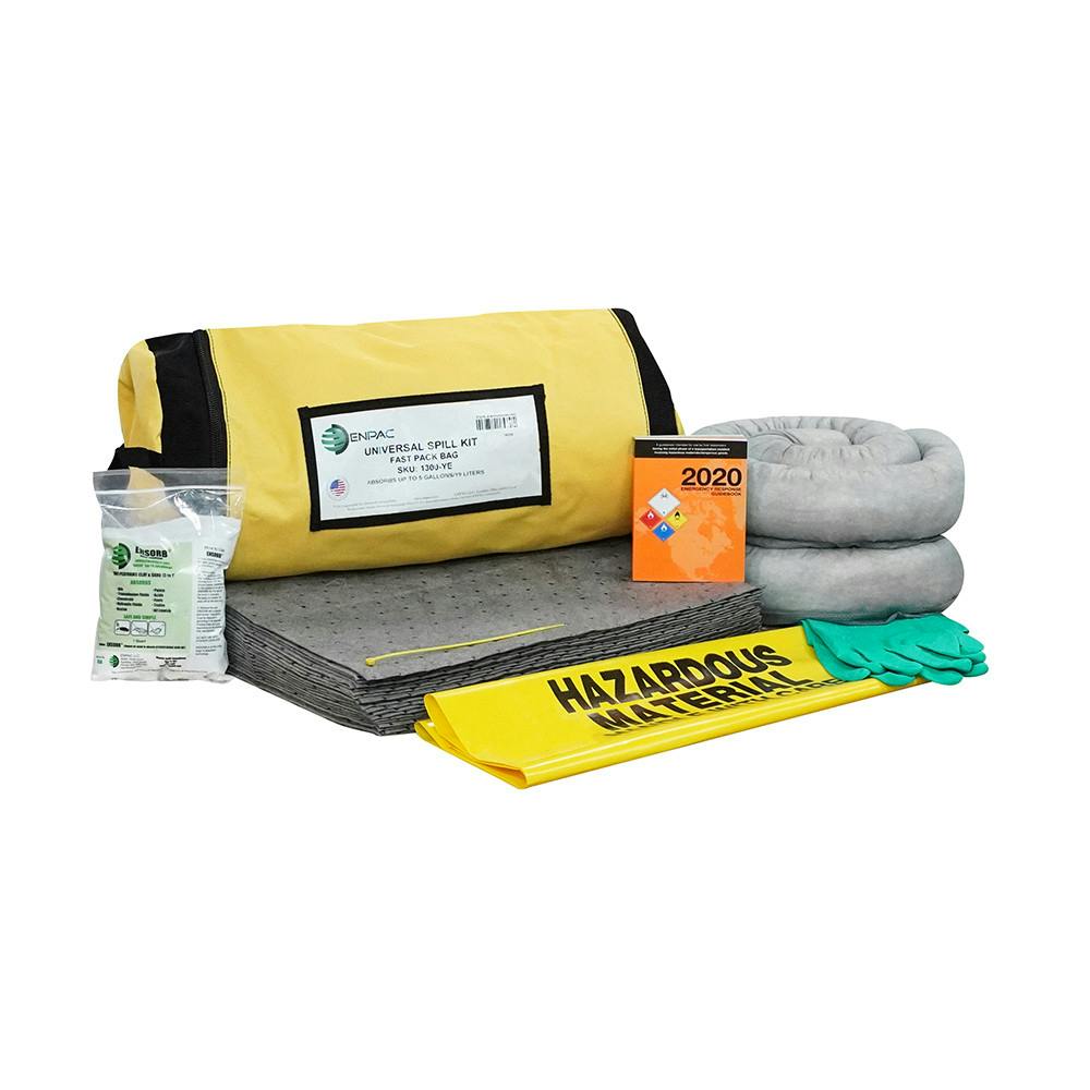 Universal 5 Gallon Fast Pack™ Spill Kit 215" L x 7.5" W x 7.5" Hgt.