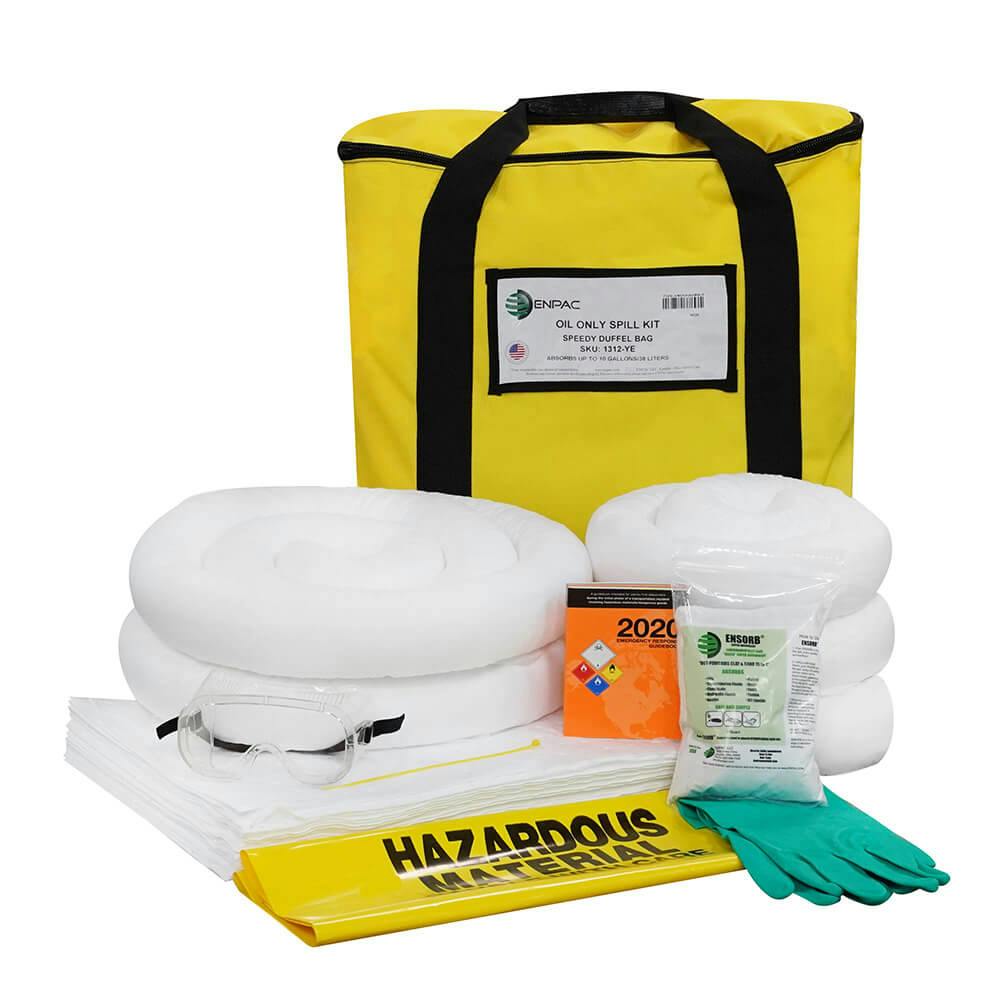 Oil-Only 10 Gallon Speedy Duffel™ Spill Kit 19" L x 9" W x 20" Hgt.