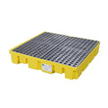 Poly-Slim-Line™ 6000 4-Drum Spill Pallet with Drain 49" L x 49" W x 8.75" Hgt.