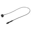 5" - 10 lbs. Black Nylon Loop Lock Ties - Package of 5000