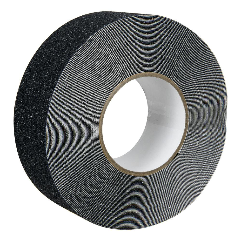 2" W x 20 yd. L x 32 mil Thick Black Non-Skid Safety Tape