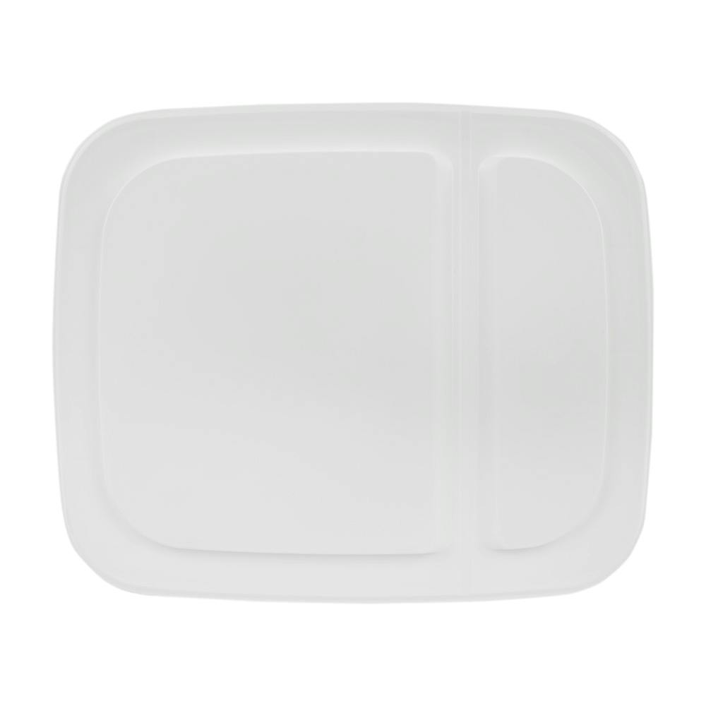 White Hinged Lid for 3 & 3-1/2 Gallon EZ Stor Pail