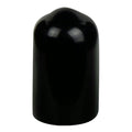 Black Vinyl Cap - 1/4" Cap ID x 1/2" Inside Length