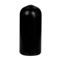 Black Vinyl Cap - 3/8" Cap ID x 1" Inside Length