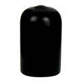 Black Vinyl Cap - 0.562" Cap ID x 1" Inside Length