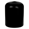 Black Vinyl Cap - 7/8" Cap ID x 1" Inside Length
