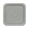 Gray HDPE Lid for 4 Gallon Economy Square Buckets