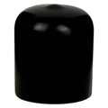 Black Vinyl Cap - 1-1/4" Cap ID x 1" Inside Length