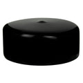 Black Vinyl Cap - 2-1/4" Cap ID x 1" Inside Length