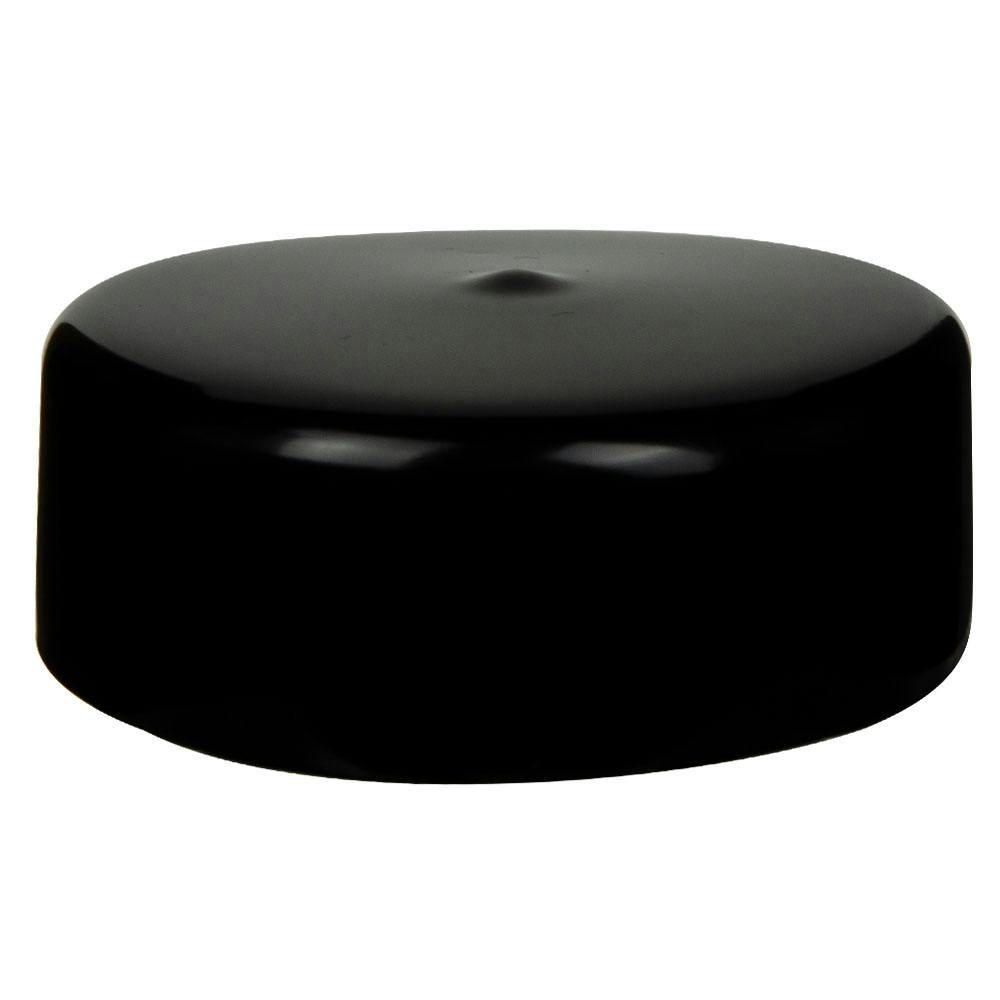 Black Vinyl Cap - 2-1/2" Cap ID x 1" Inside Length