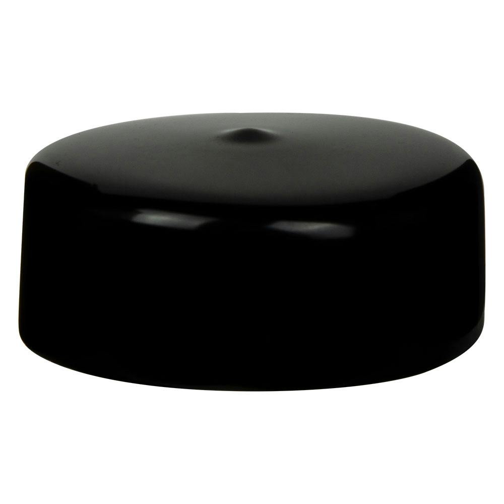 Black Vinyl Cap - 2-3/4" Cap ID x 1" Inside Length