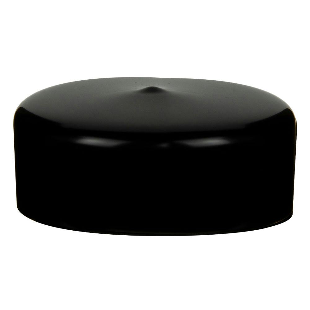 Black Vinyl Cap - 3" Cap ID x 1" Inside Length