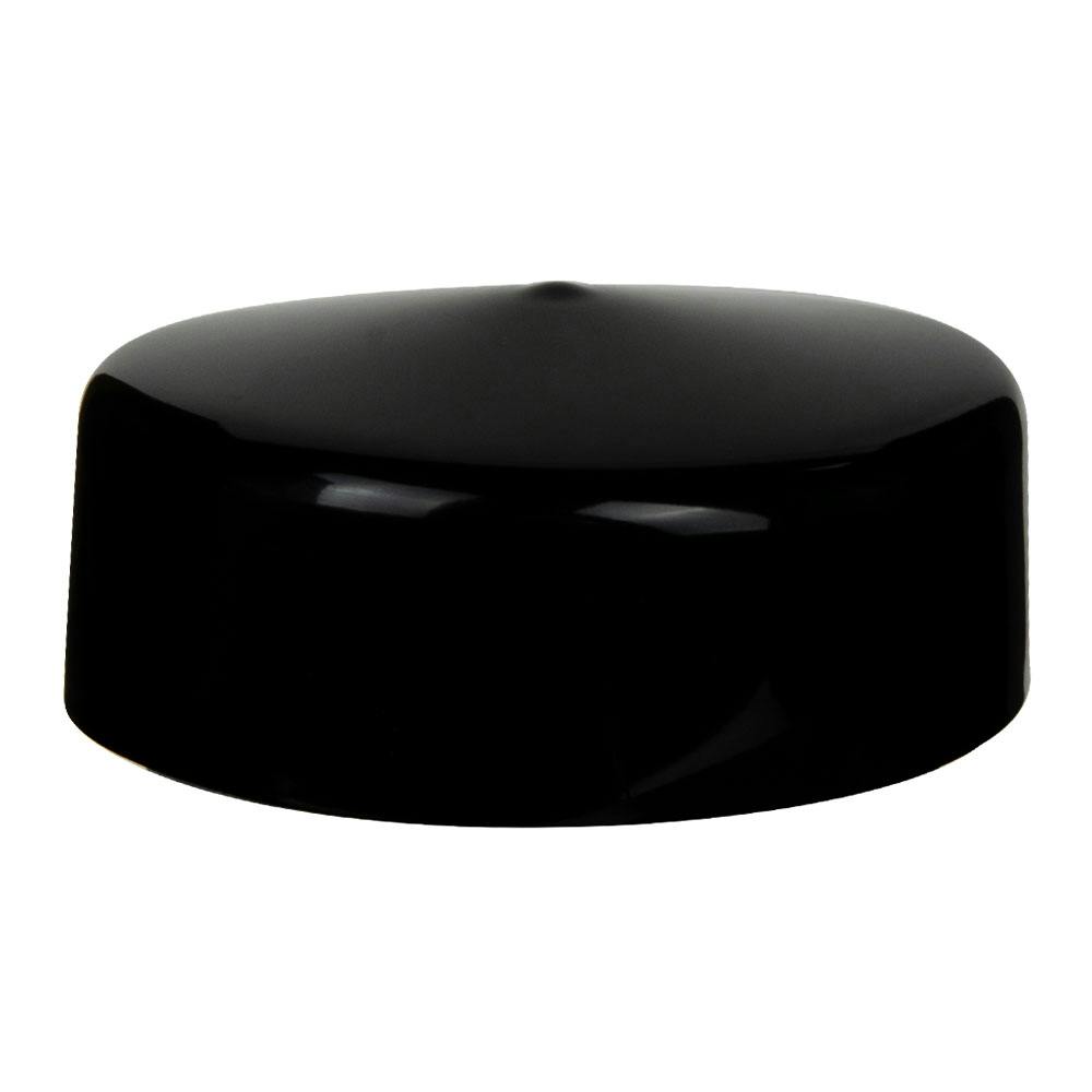 Black Vinyl Cap - 4" Cap ID x 1-1/8" Inside Length