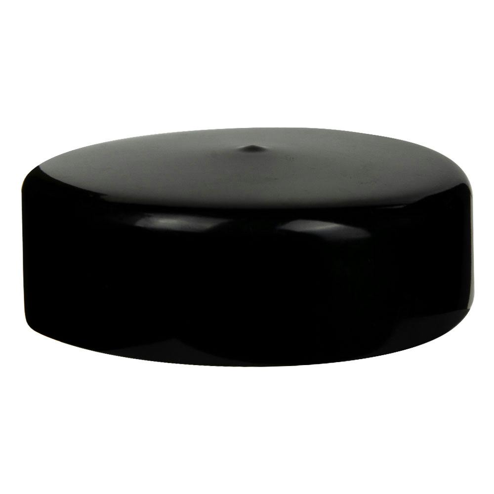Black Vinyl Cap - 5" Cap ID x 1.375" Inside Length