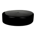 Black Vinyl Cap - 6" Cap ID x 1-1/2" Inside Length