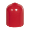 Red Vinyl Cap - 3/8" Cap ID x 1/2" Inside Length