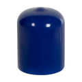 Blue Vinyl Cap - 3/4" Cap ID x 1" Inside Length
