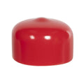 Red Vinyl Cap - 7/8" Cap ID x 1/2" Inside Length