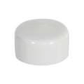 White Vinyl Cap - 7/8" Cap ID x 1/2" Inside Length