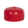 Red Vinyl Cap - 1" Cap ID x 1/2" Inside Length