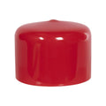 Red Vinyl Cap - 1-1/2" Cap ID x 1" Inside Length