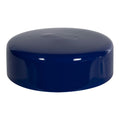 Blue Vinyl Cap - 3" Cap ID x 1" Inside Length