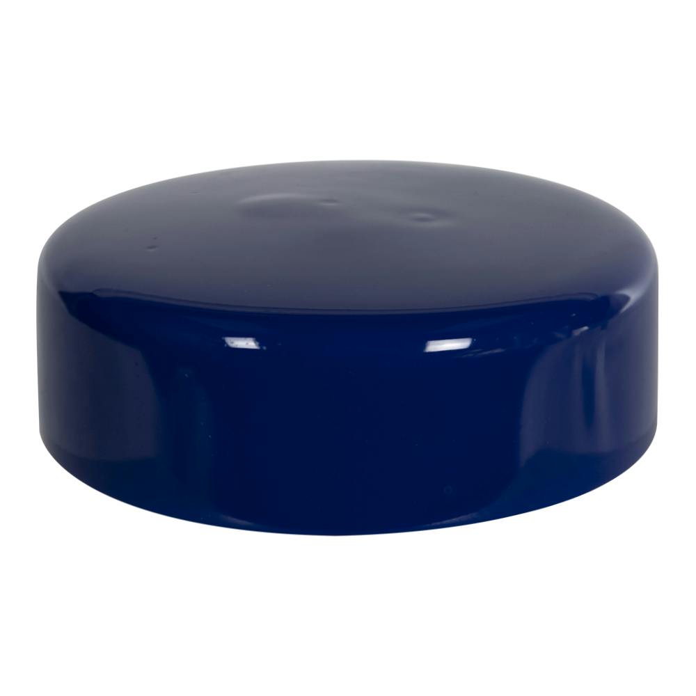 Blue Vinyl Cap - 3" Cap ID x 1" Inside Length
