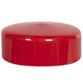 Red Vinyl Cap - 3-1/2" Cap ID x 1-1/8" Inside Length