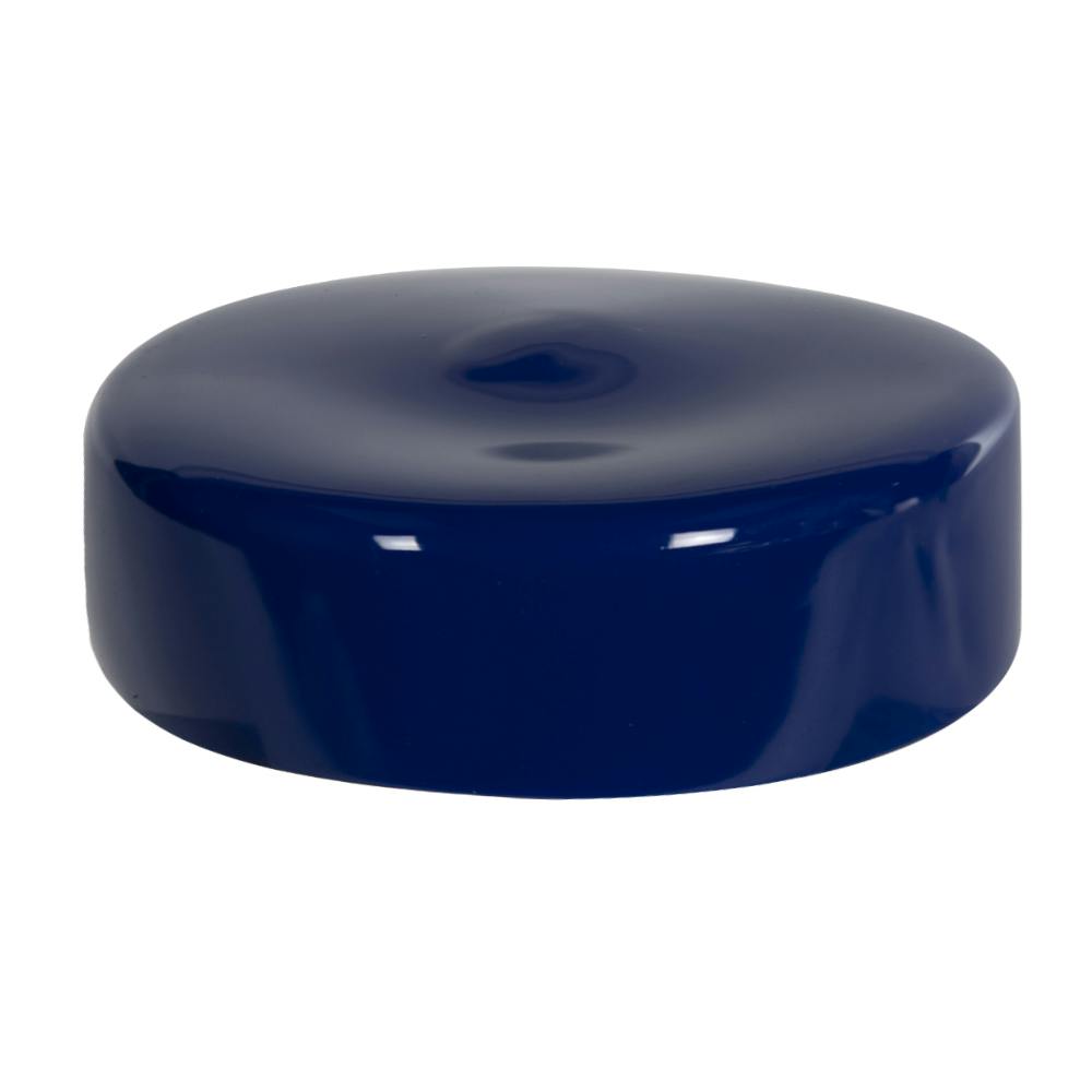 Blue Vinyl Cap - 4" Cap ID x 1-1/8" Inside Length