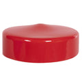 Red Vinyl Cap - 4-1/2" Cap ID x 1-1/4" Inside Length