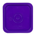 Purple HDPE Lid for 4 Gallon Economy Square Buckets