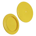 2.000" ID x 2.695" OD Yellow Vinyl Flange Cover
