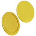 2.930" ID x 3.560" OD Yellow Vinyl Flange Cover