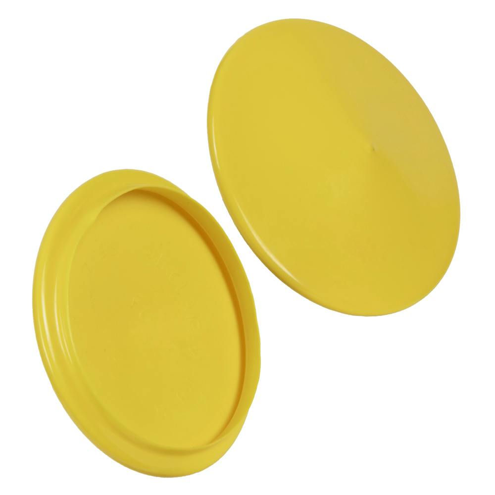 4.250" ID x 4.940" OD Yellow Vinyl Flange Cover