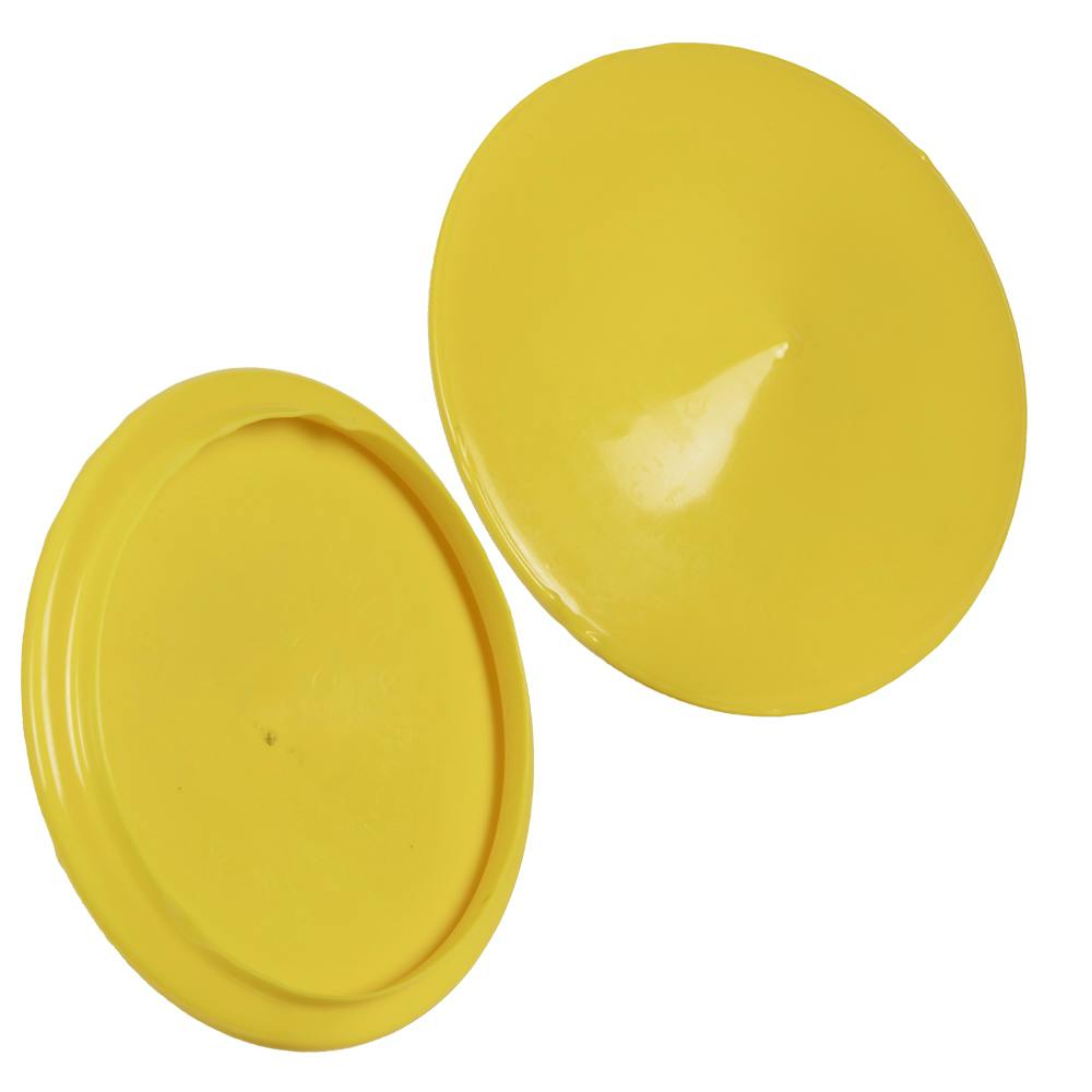 4.500" ID x 5.190" OD Yellow Vinyl Flange Cover