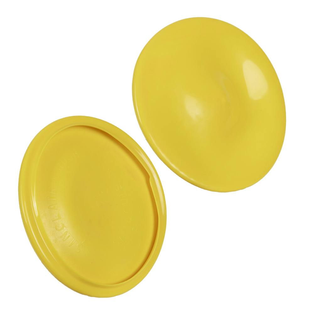 4.750" ID x 5.440" OD Yellow Vinyl Flange Cover