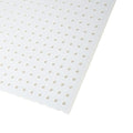 3/16" x 48" x 48" Polypropylene Perforated Sheet with Staggered Rows - 1/8" Holes on 0.325" Centers