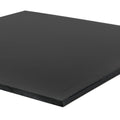 1/2" x 48" x 96" Recycled HDPE Black Sheet