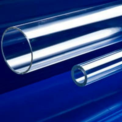 3" OD x 2-3/4" ID Clear Extruded Acrylic Tubing