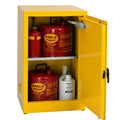12 Gallon Eagle Space Saving Safety Cabinet with 1 Shelf & 1 Self-Closing Door