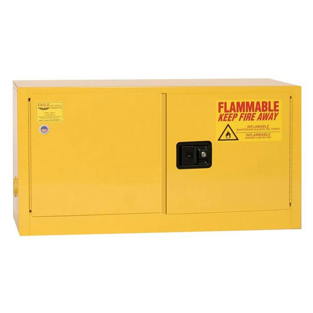 15 Gallon Yellow Eagle Add-On Cabinet with 2 Manual-Close Doors
